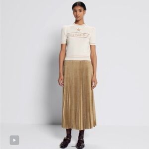 Sold Dior Short-Sleeved Sweater Fr36